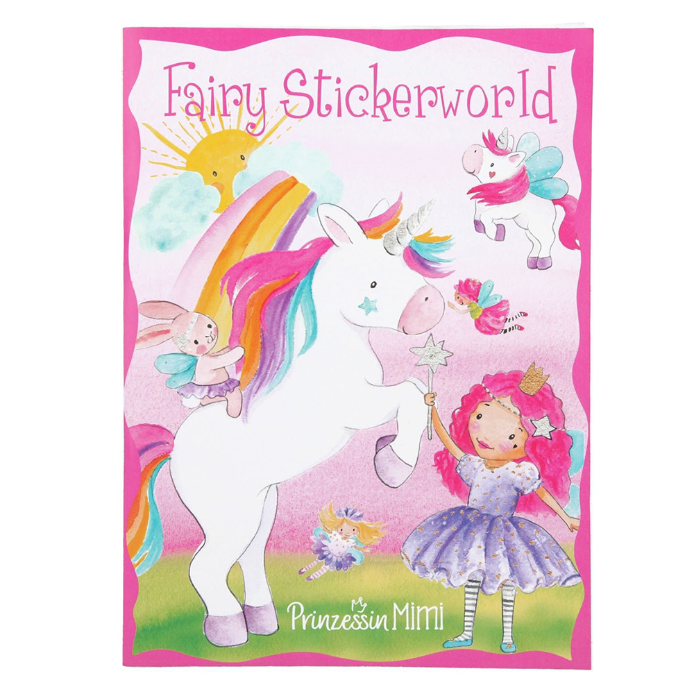 Альбом для творчості з наклейками Princess Mimi Fairy Stickerworld