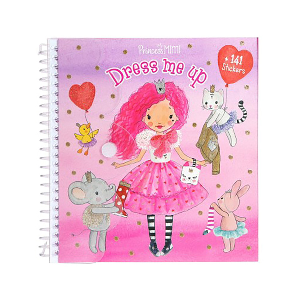 Альбом із наклейками "Вбрання мене" Princess Mimi