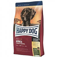 Корм Happy Dog Sensible Africa 12,5 кг - для взрослых собак с мясом страуса и картофельными хлопьями