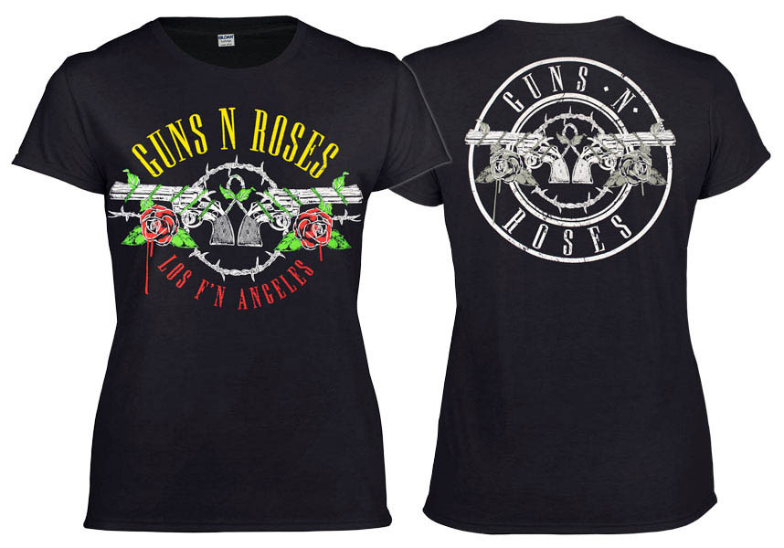 Футболка жіноча GUNS'N'ROSES Los F'N Angeles