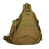 Тактичний однолямовий рюкзак Protector Plus X214, фото 4