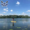 Надувна САП дошка Ладья Light SUP-Board 305x76x15 см + весло + лиш + плавець + насос + рюкзак, Україна, фото 5