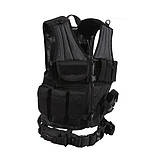 Тактичний розвантажувальний жилет Rothco Cross Draw MOLLE, фото 3