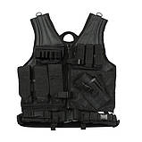 Тактичний розвантажувальний жилет Rothco Cross Draw MOLLE, фото 4