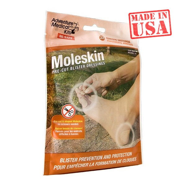 Пластир Moleskin Adventure Medical від мозолів на ногах