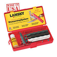 Набір для заточування ножів Lansky Natural Arkansas System LKNAT
