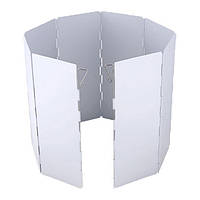 Захист від вітру для польових пальників (8 секцій, 24 см)