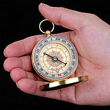 Латунний компас L&H, фото 6