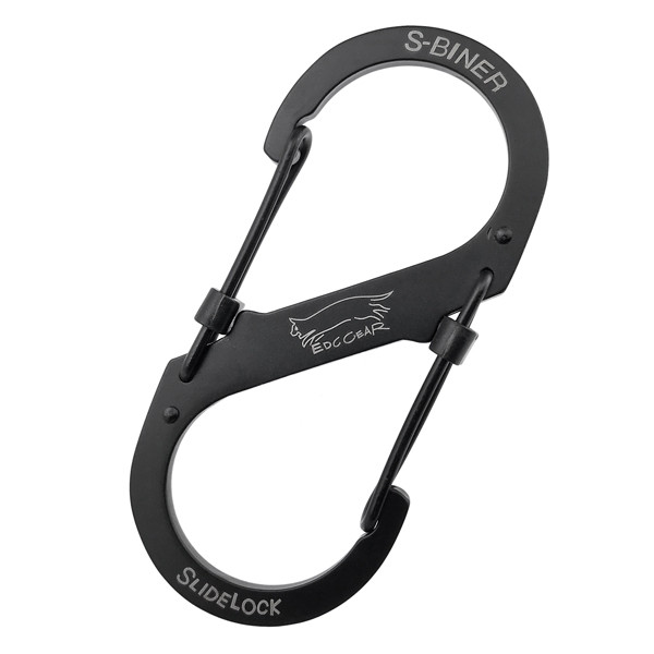 Карабін EDC Gear S-Biner Slidelock з фіксаторами, фото 1