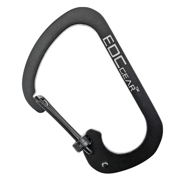 D-подібний карабін EDC Gear Slidelock з фіксатором, фото 1