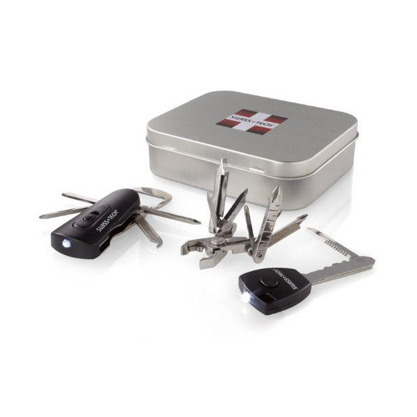 Подарунковий набір Swiss+Tech 3 Keychain Tools, фото 1