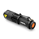 Ліхтарик із зумом UltraFire SK68 CREE Q5-XPE AA5 500 Lm, фото 4