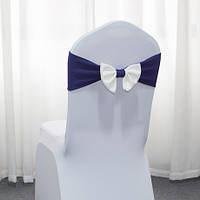 Бант для свадебных стульев - фиолетовый