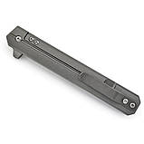 Ніж Quartermaster Qwaiken XL Titanium Flipper, фото 5