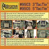 Система кріплення Maxpedition 3" TacTie, фото 8