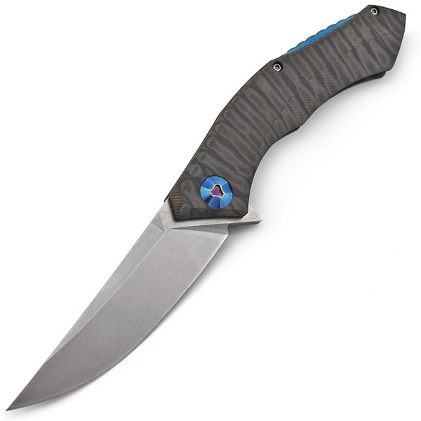 Ніж Широгорів Отримуючий Titanium Tiger Stripe