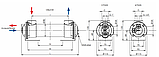 Водяний теплообмінник OMT SA131-1130-L4, фото 6