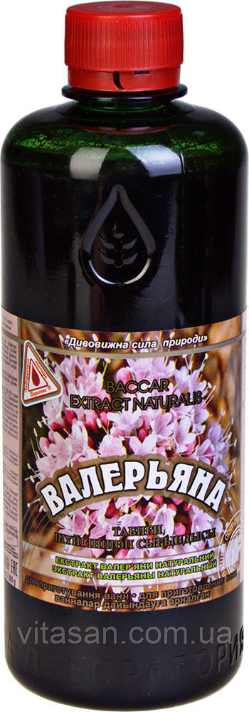 Екстракт Валер'яні ( з додаванням хвої) натуральний 500