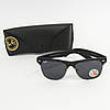 Сонцезахисні окуляри RAY BAN Wayfarer поляризаційні антиблікові UV400 (арт. 4175) чорні, фото 8