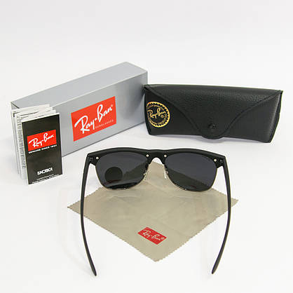 Сонцезахисні окуляри RAY BAN Wayfarer поляризаційні антиблікові UV400 (арт. 4175) чорні, фото 5