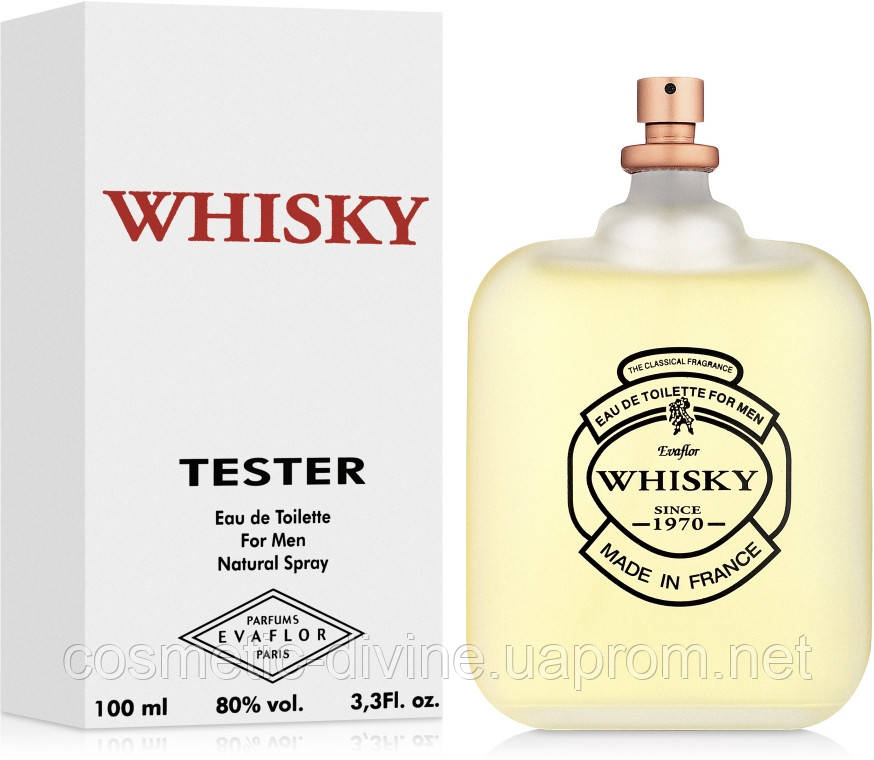 Evaflor Whisky Туалетна вода для чоловіків TESTER 100 мл