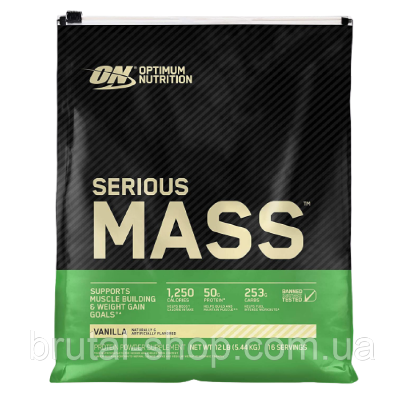 Гейнер Optimum Nutrition Serious Mass (5,44kg)