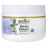 Swanson Stevia Extract - экстракт стевии, порошок, 112 г
