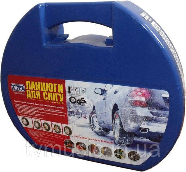 Цепі на колеса Vitol KN 130 (12 мм)