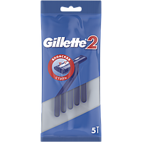 Одноразовые станки для бритья Gillette 2 5шт/уп