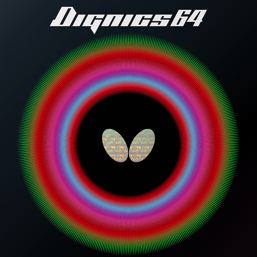 Накладка Butterfly Dignics 64 2.1 мм червона, фото 1