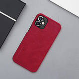 Nillkin Apple iPhone mini 12 (5.4") Qin Red leather case Шкіряний Чохол Книжка, фото 7