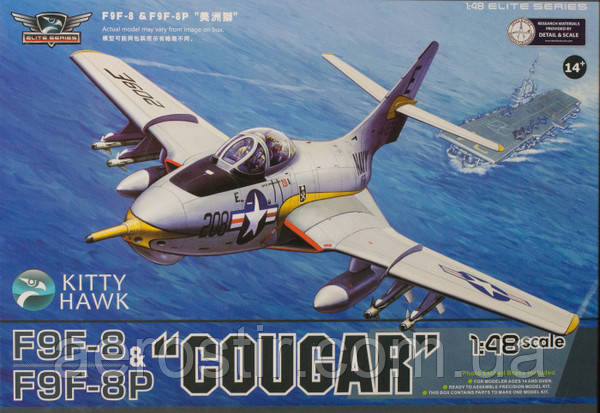 F9F-8/F9F-8P Cougar 1/48 Kittyhawk 80127