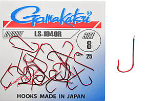 Гачок Gamakatsu LS-1040R (RED), 25шт/уп