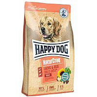 Корм Happy Dog NaturCroq Lachs&Reis 4 кг - с лососем и рисом для взрослых собак (Хеппи Дог)