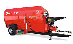 Горизонтальний кормороздавач Ak Ziraat Tiremix Y4