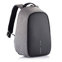Рюкзак для ноутбука с USB Bobby / Рюкзак Бобби Антивор с USB портом Gray Black