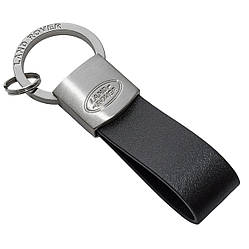 Брелок для ключів Land Rover Leather Loop Keyring, Black, артикул LRKRALLKB / LGKR508BKA