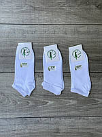 Носки бамбук Sport Socks для женщин стрейчевые короткие размер 36-39 12 пар/уп белые
