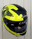 Шолом інтеграл Garage Racer LS2  YELLOW, фото 3