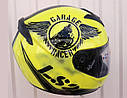Шолом інтеграл Garage Racer LS2  YELLOW, фото 2