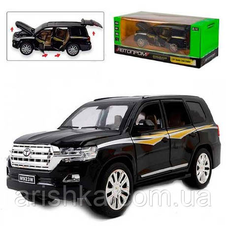 Металева машина Автопром Toyota Land Cruiser, фото 1