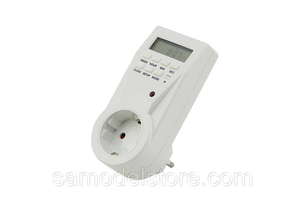 Таймер Lemanso електронний LM6345 тижневий, фото 1