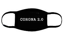 Багаторазова маска з принтом Corona 2.0