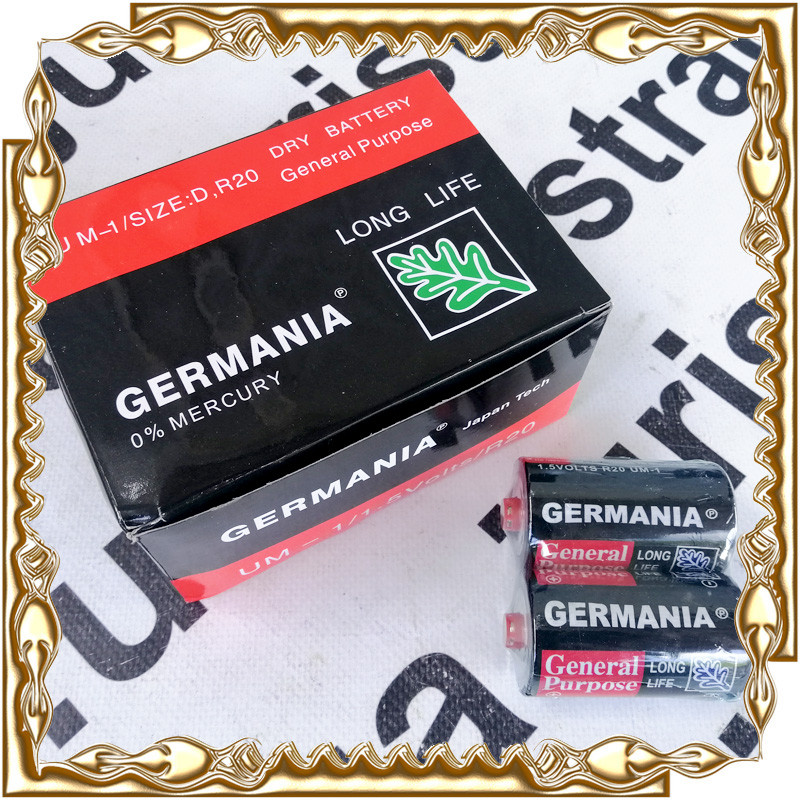 Батарейка Germania  R20 1.5 V 12 шт./уп.