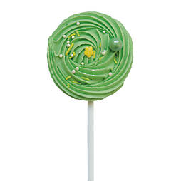 Декорація кондитерська "Безе" топер Зелене