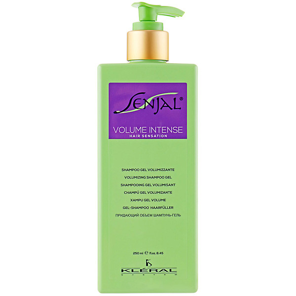 Шампунь-гель для об'єму та блиску тонкого волосся Kleral System Senjal Volumizing Shampoo Gel 250 мл