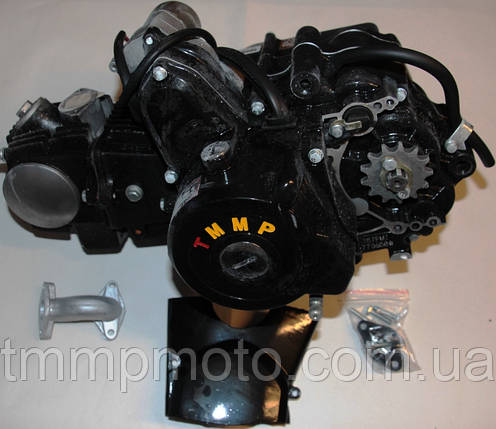 Двигун Дельта-125см3 для квадроциклів (3 вперед і 1 передавання назад) напівавтомат, фото 2