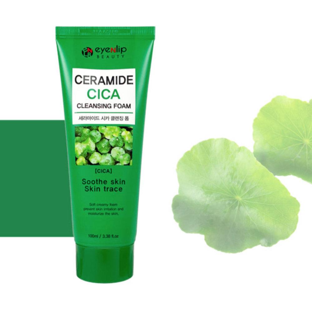 Пінка з центелою Eyenlip Ceramide Cica Cleansing Foam 100 мл