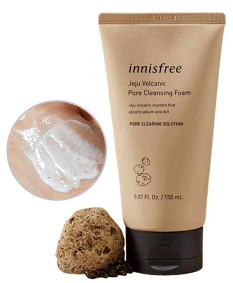 Пінка з вулканічною глиною Innisfree Volcanic Pore Cleansing Foam 150 мл