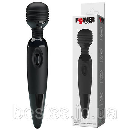 Hi-tech вібратор Power Wand Massager Black Vibro, фото 1